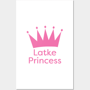 Latke Princess - Jewish Baby Hanukkah Princess Posters and Art